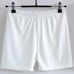 Girls White Shorts Small
